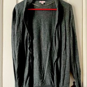 Women’s grey Merona open front cardigan